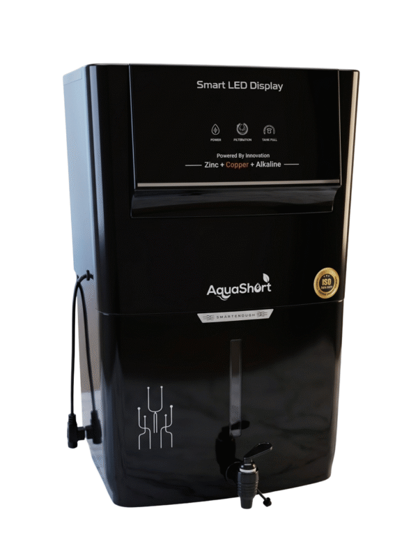 AquaShort Smart LED Display Triple Filter Domestic RO Water Purifier